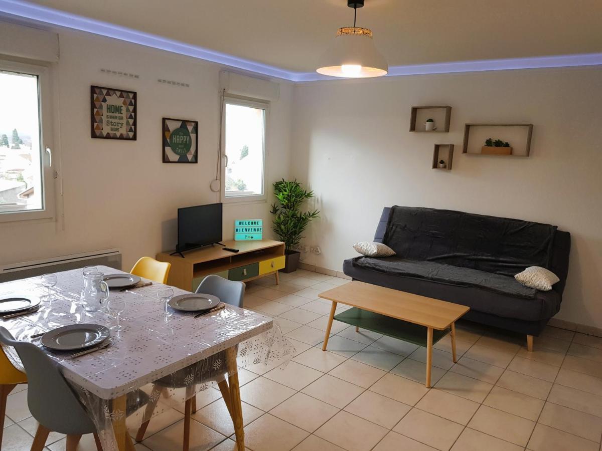 Tout Confort ! Calme, Climatisation, Vue Degagee, Ville ,Parking Gratuit, Ascenseur, Wifi Carcassonne Bagian luar foto