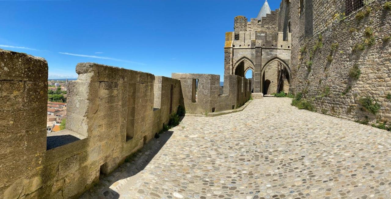Tout Confort ! Calme, Climatisation, Vue Degagee, Ville ,Parking Gratuit, Ascenseur, Wifi Carcassonne Bagian luar foto