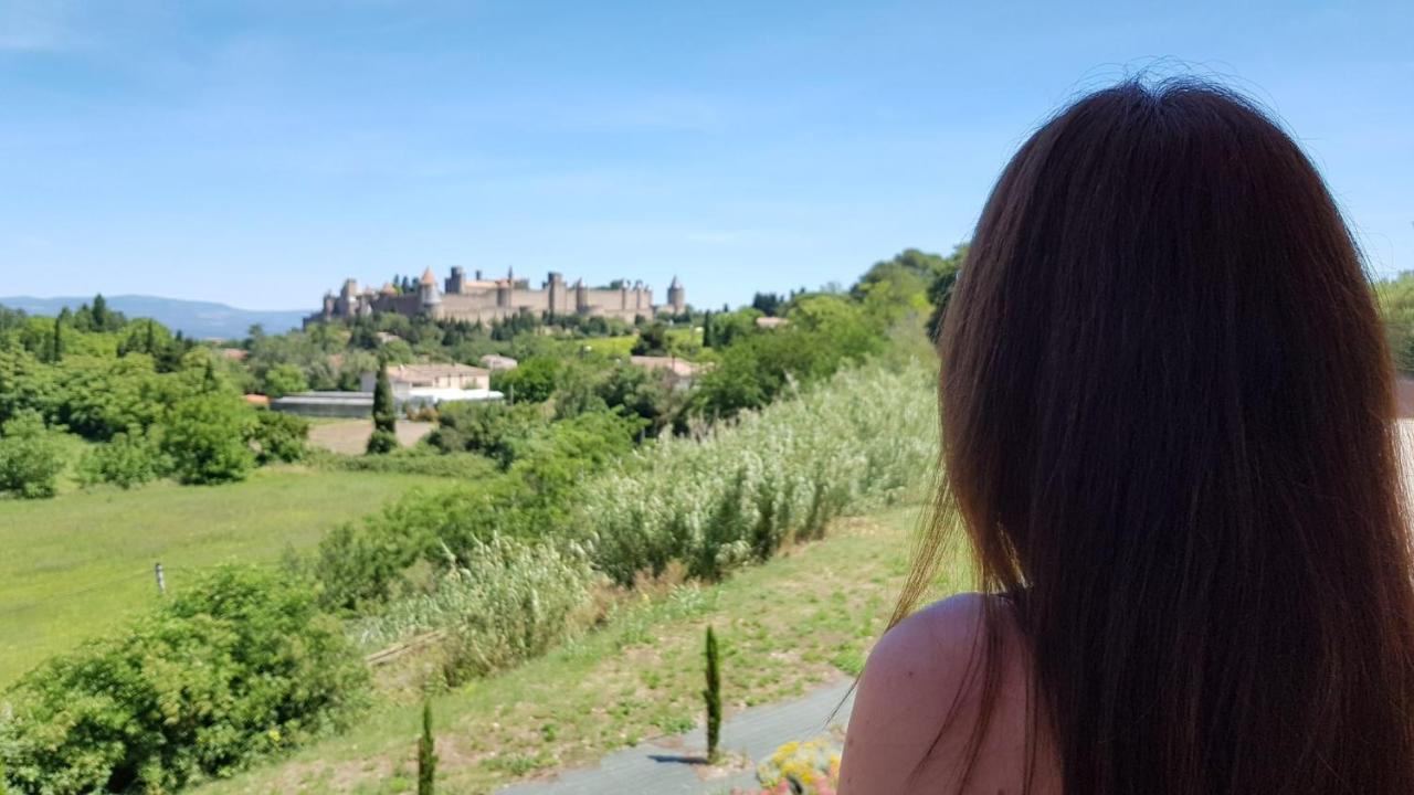 Tout Confort ! Calme, Climatisation, Vue Degagee, Ville ,Parking Gratuit, Ascenseur, Wifi Carcassonne Bagian luar foto