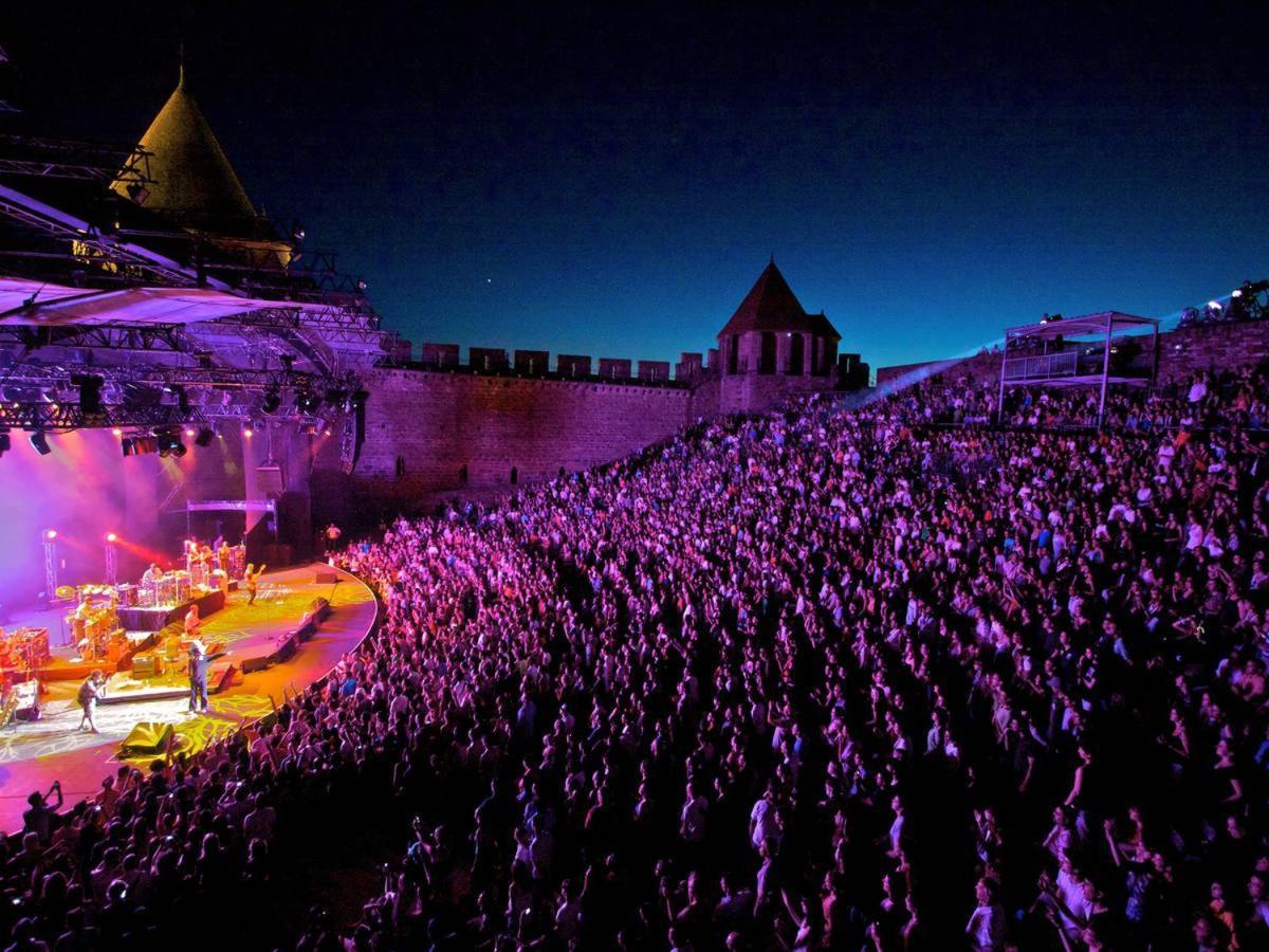 Tout Confort ! Calme, Climatisation, Vue Degagee, Ville ,Parking Gratuit, Ascenseur, Wifi Carcassonne Bagian luar foto