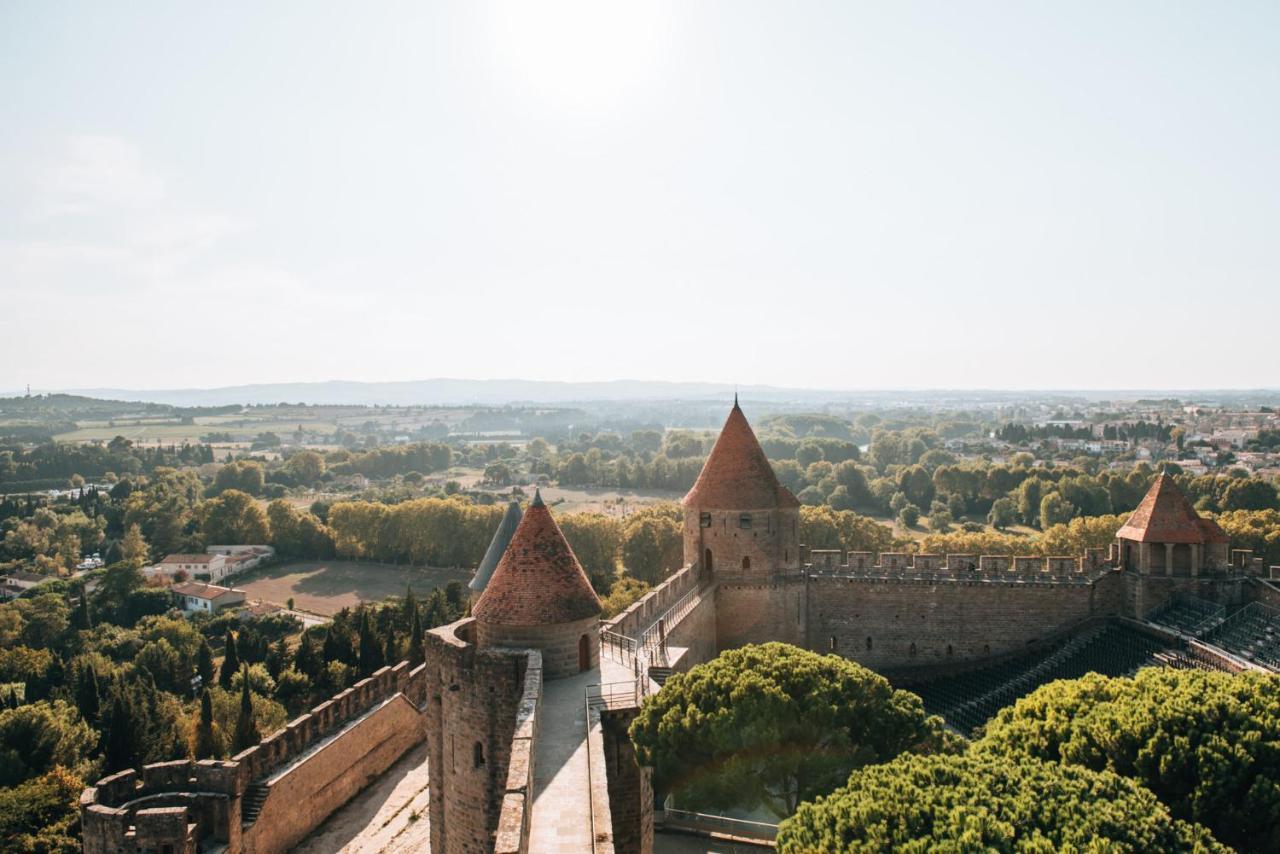 Tout Confort ! Calme, Climatisation, Vue Degagee, Ville ,Parking Gratuit, Ascenseur, Wifi Carcassonne Bagian luar foto