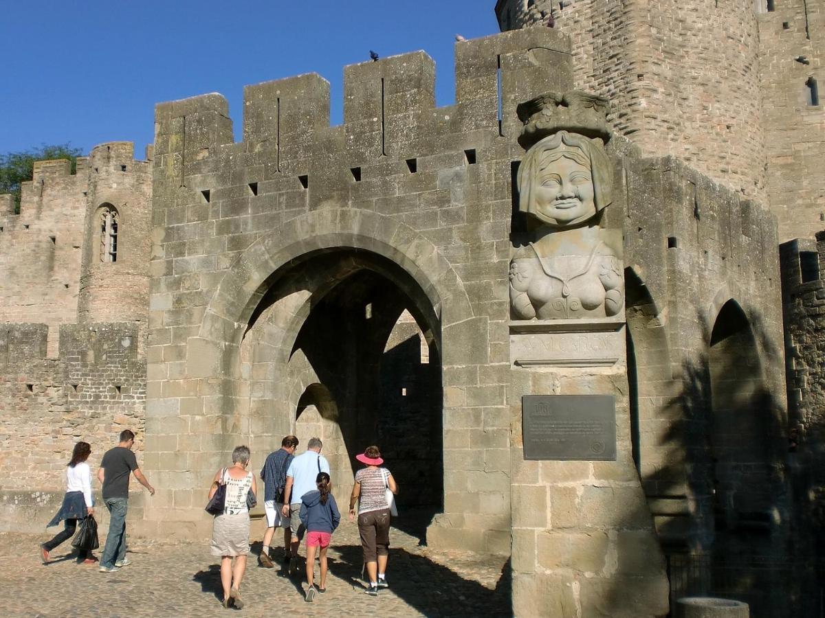 Tout Confort ! Calme, Climatisation, Vue Degagee, Ville ,Parking Gratuit, Ascenseur, Wifi Carcassonne Bagian luar foto