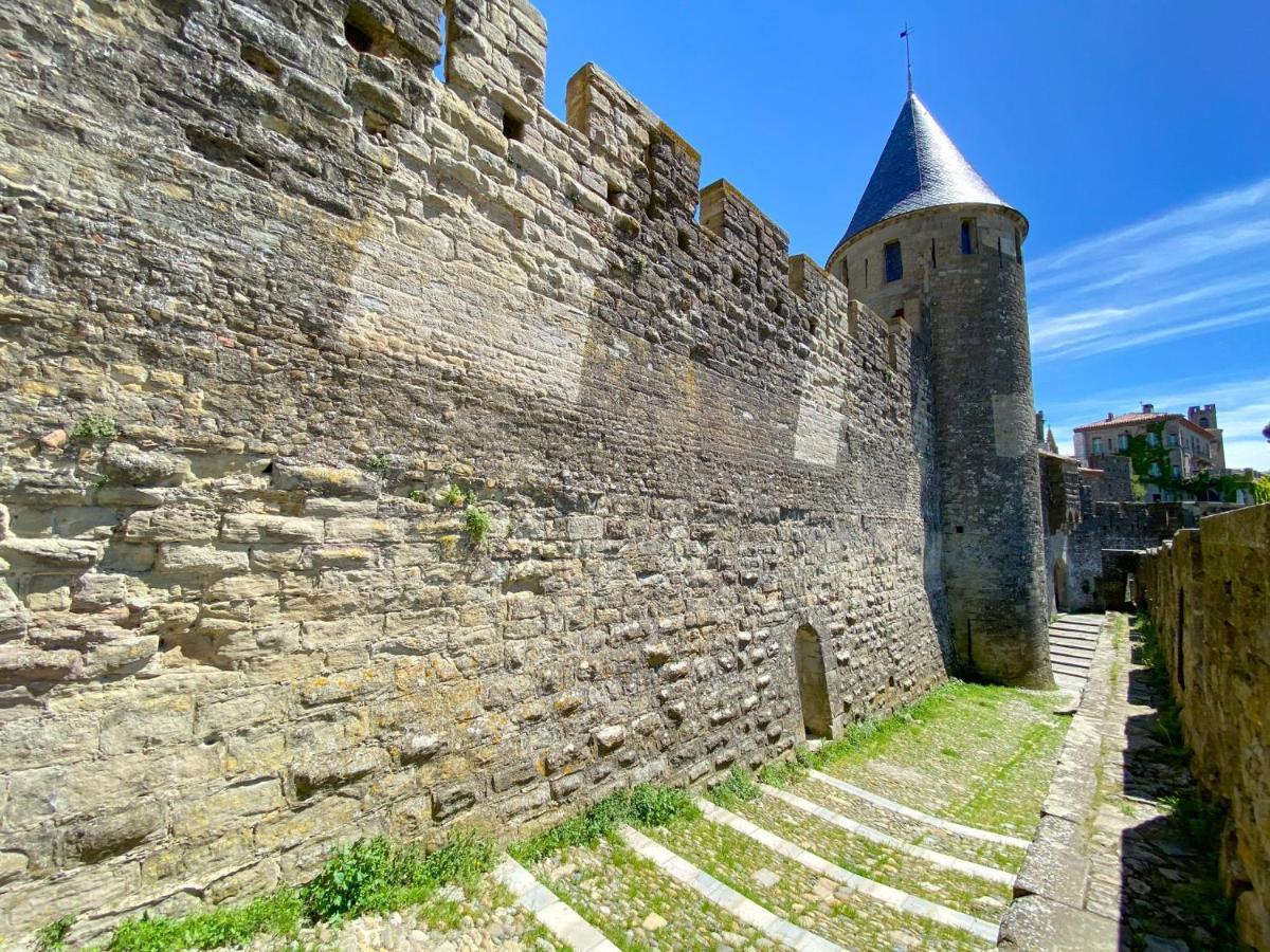 Tout Confort ! Calme, Climatisation, Vue Degagee, Ville ,Parking Gratuit, Ascenseur, Wifi Carcassonne Bagian luar foto